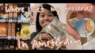 Where I Get My Groceries in Amsterdam | Korean, Dutch and Portuguese Food!