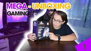 MEGA - UNBOXING gamerI // PaulaGoGames