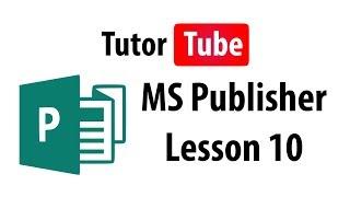 MS Publisher Tutorial - Lesson 10 - Placeholder Text