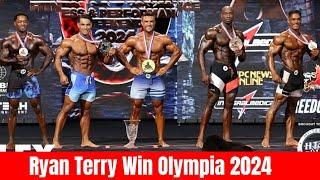 Ryan Terry Win Olympia 2024 Live &Erin Banks Sad & Ali Bilal Placing ?