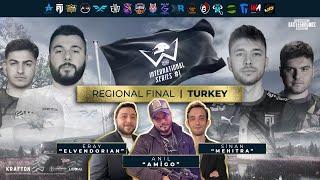 [TR] LIDOMA PUBG MOBILE INTERNATIONAL #1  | Türkiye Final Günü |  Mehitra, Elvendorian, @amigobruh