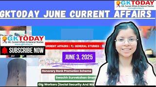 GKToday  Current Affairs 3 June, 2025