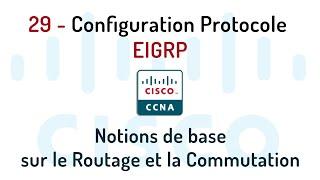 29- configuration protocole EIGRP