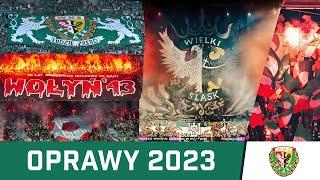 KIBICE: Oprawy Śląska Wrocław - ultras 2023 rok