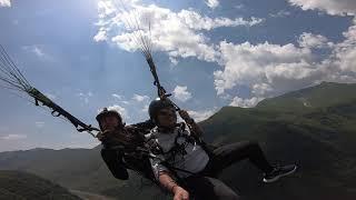paragliding in Gudauri Georgia with SkyAtlantida team
