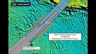 MH370 - La zone de recherche en 2025