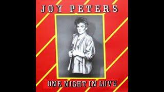 Joy Peters - One Night In Love (Maxi Version)