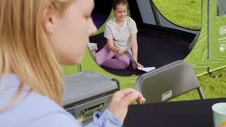 Coleman® Oak Canyon 4 BlackOut - Four person Camping tent with extra dark bedrooms - Lifestyle Video