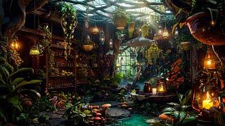 Enchanted Fairy Exotic Plant Shop  Magical  Music & Ambience Nature 》Relax, Deep Sleep, Healing