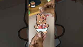 DIY Gingerbread Craft! ️ #christmascrafts #cardboardcraft #diycrafts #papercraft  #blindbag