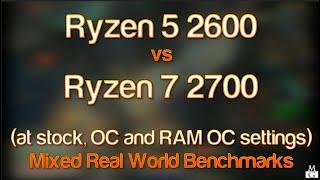 Ryzen 5 2600 vs Ryzen 7 2700 Comparison - Premiere, Encoder, Cubase - Does 32GB of RAM matter?