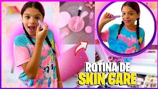 ROTINA DE SKINCARE DA MANU 