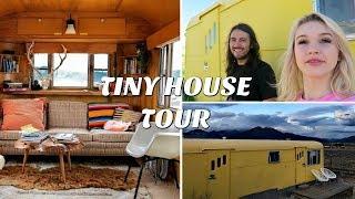 Tiny House Tour| Vintage Yellow Camper