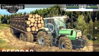 Impossible  Heavy Tractor trolley cargo simulator 3DAttach Farming  sk Drive