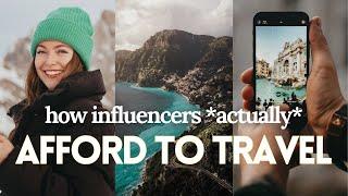 $$ *influencer secrets* of getting PAID to TRAVEL & how you can too! | Road Trip Vlog