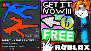 FREE EMOTES! HOW TO GET Frosty Flair & Floor Rock Freeze! (ROBLOX Tommy Play Event)