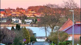 Ranking 2nd HAPPIEST COUNTRY In The World | Calming Afternoon Exploring, Viborg,Denmark  | 4K