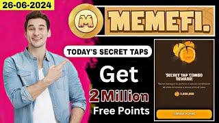 Memefi Secret Tap Combo Reward | Memefi 2,000,000 Coins Code | #memefi Secret Code