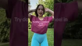 Nip Slip cart-wheel #shortsindia  #shorts  #exploremore #explorepage #tiktok #bellydance