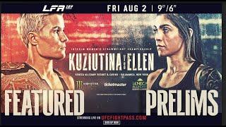 LFA 189 *LIVE PRELIMS* | FotY CONTENDER Aline David RETURNS! | LFA Fights