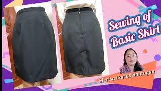 How to Sew Basic Skirt