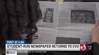 CVU students attempt to reboot school newspaper