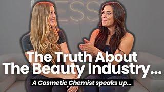 Cosmetic Chemist Reveals The Truth About The Beauty Industry... this is crazy 