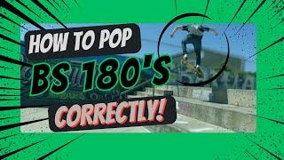 HOW TO BACKSIDE 180 | BS 180 TUTORIAL