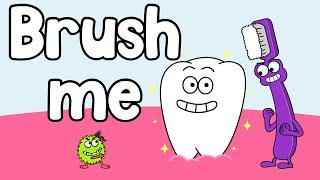 Brush Your Teeth Song - Kids Songs - Nursery Rhymes - Dental Health - Kindergarten - Healthy Habits