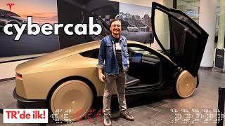 Tesla Cybercab - Türkiye'de ilk !