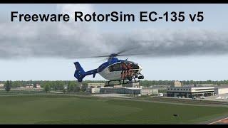 Freeware RotorSim EC135v5