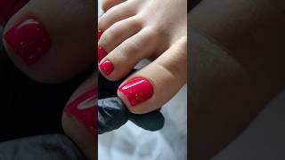 Gel x nails  #pedicure #gelnails #gelpolish #toenails #toes #beautynails #lovelyfeet