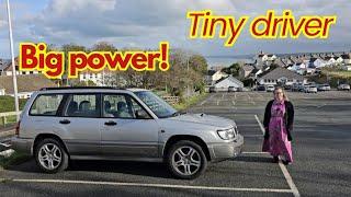 Miss HubNut with turbo power! Subaru Forester test drive