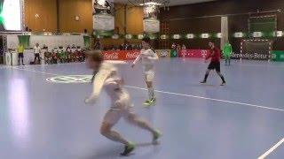 Deutsche Hallenmeisterschaft 2016 U17 - FC Radolfzell - Concordia Hamburg Teil 1