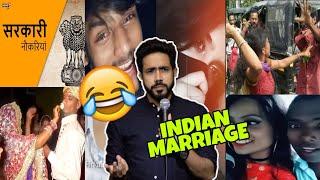 INDIAN MARRIAGE || NIBBA NIBBI || SARKARI NAUKRI AUR DAHEJ || COMEDY || Mr Kid Roastii