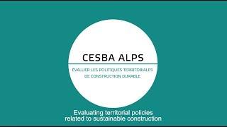 AURA-EE : Évaluer les politiques territoriales de construction durable - Projet CESBA Alps
