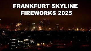 Frankfurt Skyline Fireworks 2024/2025 - Happy New Year Everyone!