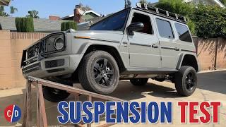 Does The Mercedes-Benz G550 Professional Have What It Takes To Perform Off-Road? C/D Suspension Test