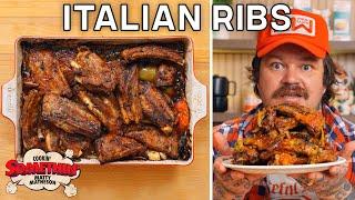 One Pan Italian Baked Ribs | Cookin' Somethin' w/ Matty Matheson