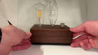 Home Diffuser with Bulb, Waterless Cold Air Essential Oil Diffuser Atomization Technology Scent Diff