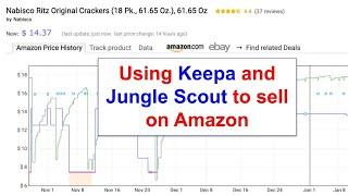 Using Keepa and Jungle Scout to analyze prices for selling on Amazon