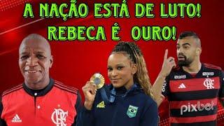 A NAÇÃO ESTÁ DE LUTO! REBECA É OURO! E+