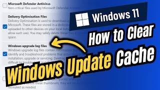 How to Clear Windows Update Cache on Windows 11 | 🪟 Delete Windows Update Cache