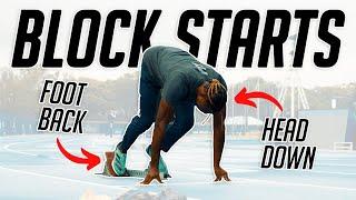 How To Get FASTER at BLOCK STARTS | Noah Lyles