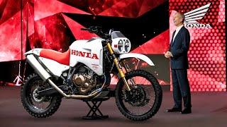 2025 NEW HONDA AFRICA TWIN RETRO DAKAR RACER LAUNCHED!!