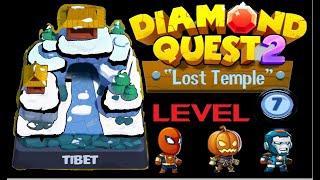 Diamond Quest 2 TIBET Level 7 Walkthrough