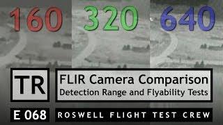 RFTC: FPV FLIR Thermal Camera Comparison, Detection Range and Flight Testing