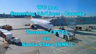 Sunwing WG 304 - Canada, Toronto (YYZ) to Cuba, Santa Clara (SNU)