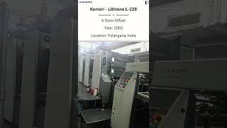 Used Komori - Lithrone L-228 Offset Press for Sale