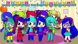 Happy 16th Birthday to @StarRegunerTheWindowsGal2K8